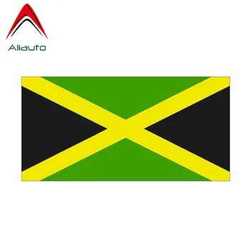 

Aliauto Personality Car Sticker Motorcycle Flag JAMaica Waterproof Sunscreen Anti-UV Reflective Decal Accessories,13cm*6cm