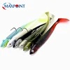 11cm Fishing Lures Set with Swing Tail Sayori 140 with 20g Jig Head Kayak Soft Lures Inshore Fishing Baits Flexible Vinyle ► Photo 2/6