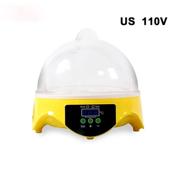 

7 Eggs Automatic Egg Incubators Electronic Digital Incubator Turning Temperature Control For Chickens Ducks Goose Quails