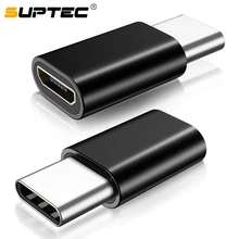 SUPTEC 10 пакет usb-адаптер type C штекер для Micro USB Женский OTG адаптер type-C Конвертер Разъем для Macbook samsung S9 S8