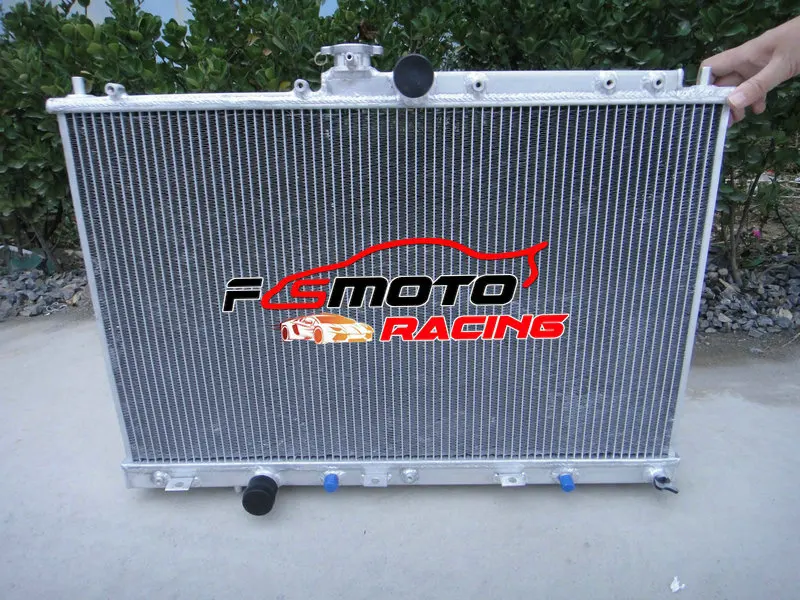 Алюминиевый радиатор для Mitsubishi Outlander XLS LS SE Limited Sport L4 2.4L AT MT 2003-2006& FAN 2004 2005
