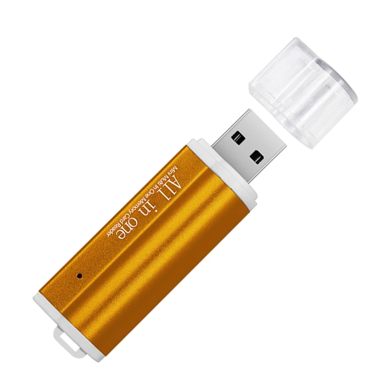 4 в 1 Micro USB 2,0 кард-ридер usb адаптер для Micro SD карты TF M2 MMC MS PRO DUO кардридер