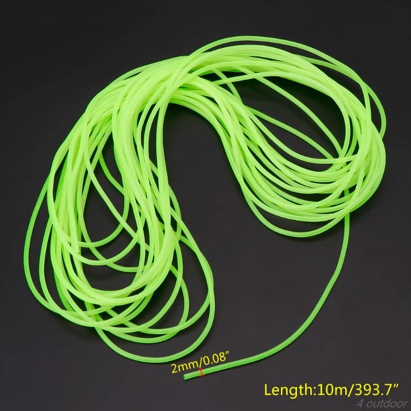 Fishing Night Luminous Tube Fluorescent Glow Sub Line Rig Tackle Fishing Rig Hook Line Glow Pipe Light Tackle 1-10m M20 21 fishing accessories fishing hook fishing tackle fishing tools fishing tool fishing hook tube