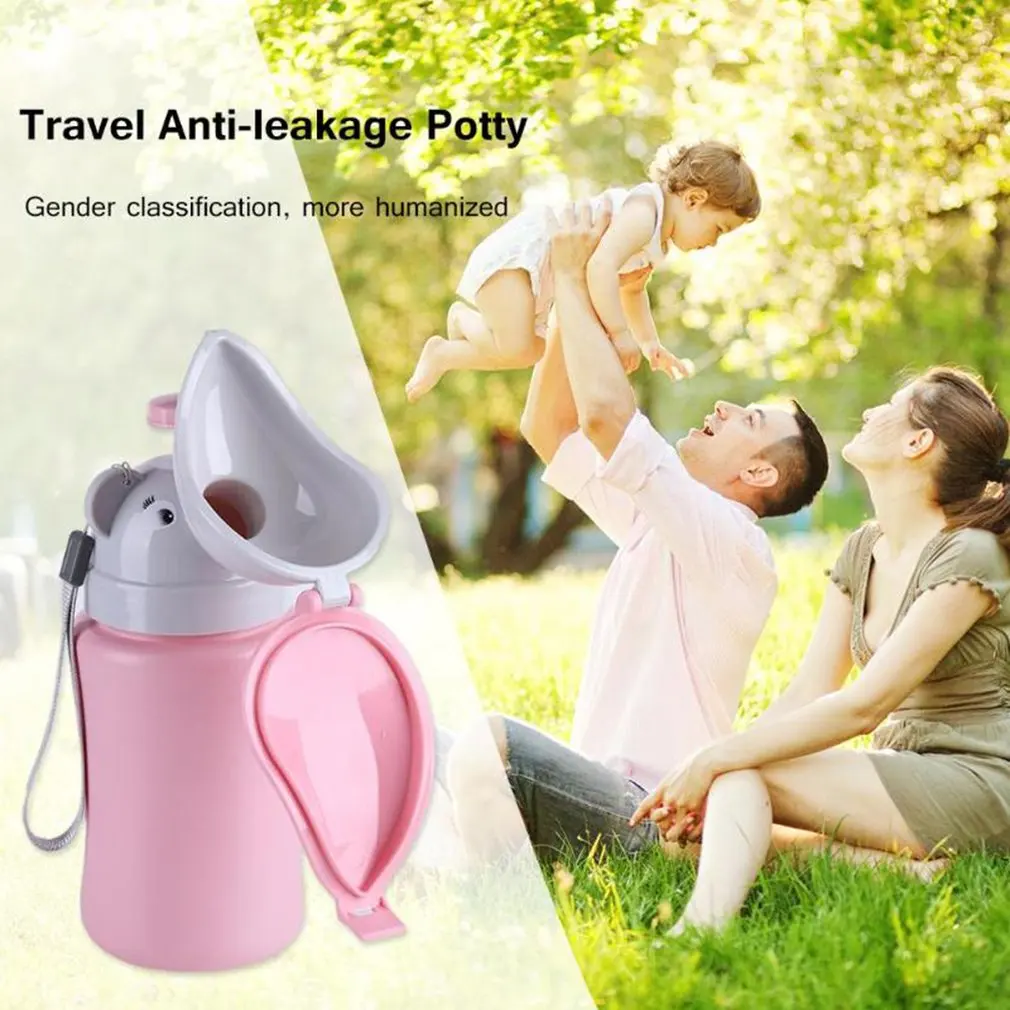 Portable Baby Hygiene Toilet Urinal Boys Girls Pot Outdoor Car Travel Anti-leakage Potty Kids Convenient Toilet Training Potty