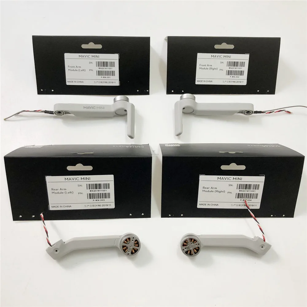 1 Set Motor Arm DJI Mavic Mini Arms Body Shell средняя рамка Нижняя оболочка верхняя крышка Mavic Mini Замена запасных частей - Цвет: 1 Set Motor Arm