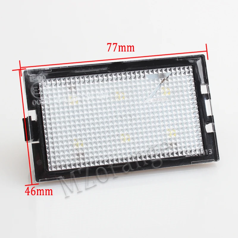 MZORANGE светодиодный светильник номерного знака для Land Rover discovery3/4 Freelander 2 Rang Rover Sport Car-Styling Error Free 18SMD