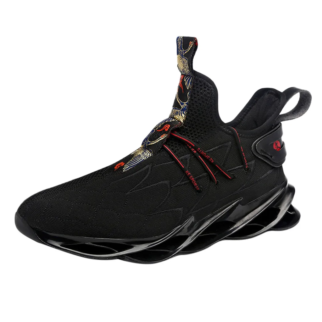 Outdoor Men's Flats Mesh Hollow Out Breathable Comfortable Lightweight Walk Running Male Casual Shoe Sneakers sapato masculino