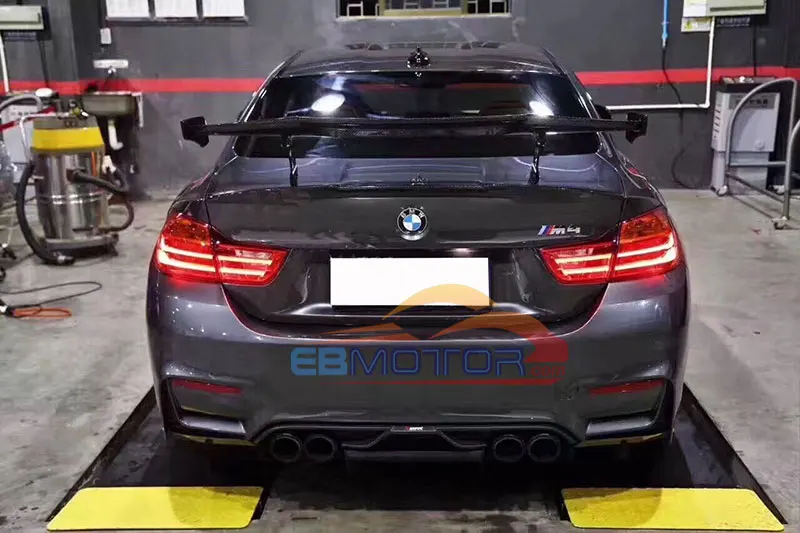 MAD Real carbon fiber Rear Trunk Spoiler for BMW 4series F32 F33 F36 F82 F83 M3 M4  3
