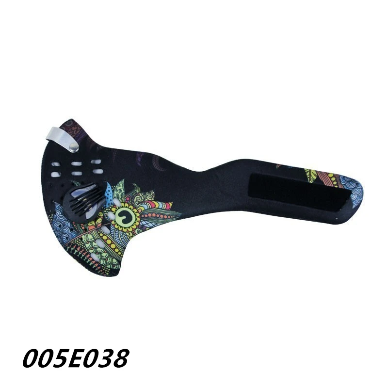 BC008-005E038 Противопылевая маска для рта N95 pm2.5 респиратор дыхательная N99 анти запах загрязнения бег спортивная маска - Цвет: BC008-005E038
