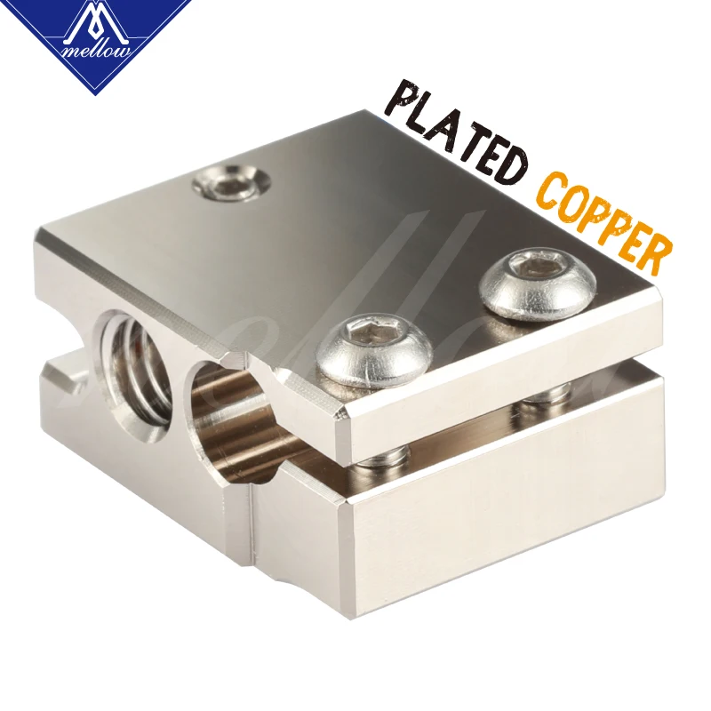 Banhado a Cobre Completo para Impressora Hotend para Pt100 Mellow Nf-v6 Vulcão Bowen Remoto Impressão Hotend J-cabeça Kit 3d E3d 12 v - 24 - Imagem 6