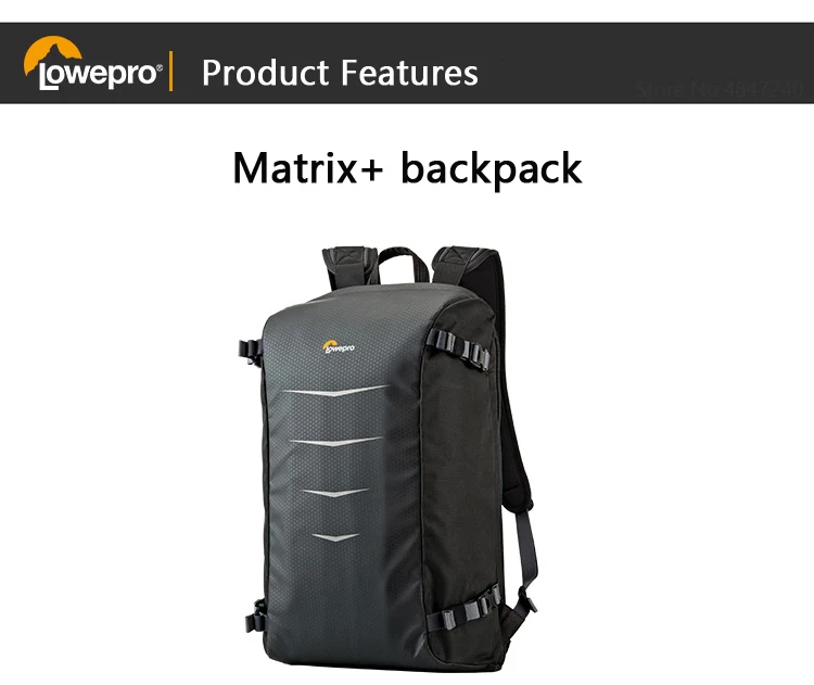 Gopro Подлинная Lowepro матрица+ BP 23L цифровая зеркальная камера фото сумка для отдыха Рюкзаки+ чехол на любую погоду