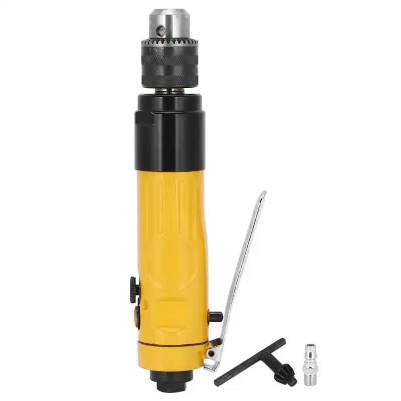 Pneumatic Drill 3/8 Chuck Zinc Alloy Straight Air 1.5-10mm Drilling Machine Tool Power Drive Hand Tools | Инструменты