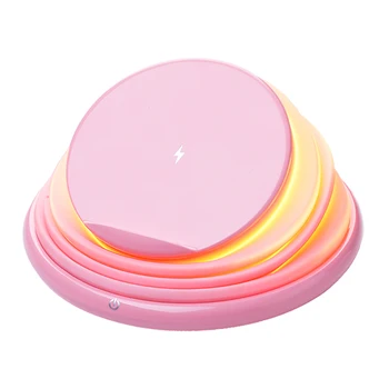 

Wireless Charger Fast Charging with LED Night Light for Phone JR Deals
