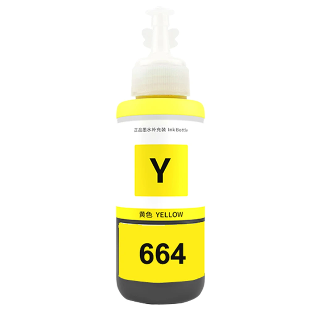 Epson 664 Y (T6644) Jaune - Bouteille d'encre Epson d'origine