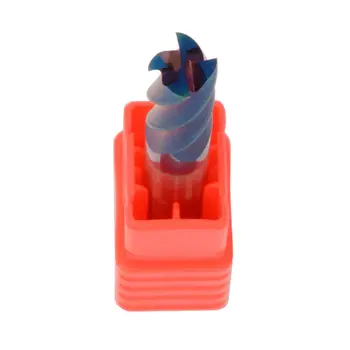 

HRC 4F Nano Tungsten Carbide End Mill Drill For Stainless Steel Milling Cutter