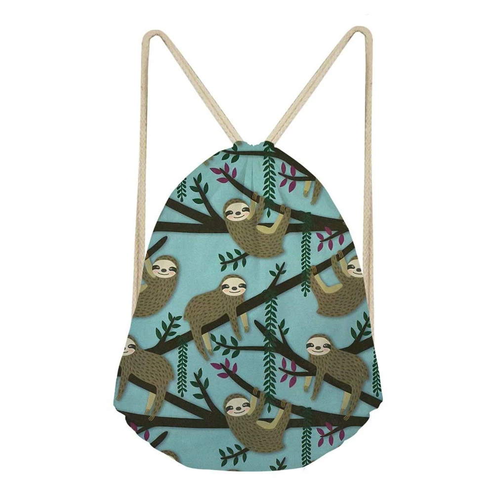 Рюкзак сумка с Кулиской Buttterfly Drawstring сумка с 3D принтом модные школьные сумки для женщин девочек - Цвет: ZBH618Z3