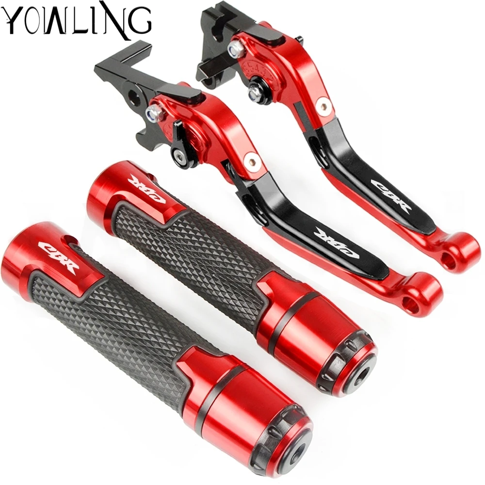 Motorcycle Accessories Brake Clutch Levers and Handlebar Hand Grips ends For HONDA CBR954RR CBR 954 RR CBR954 2002 2003 | Автомобили и
