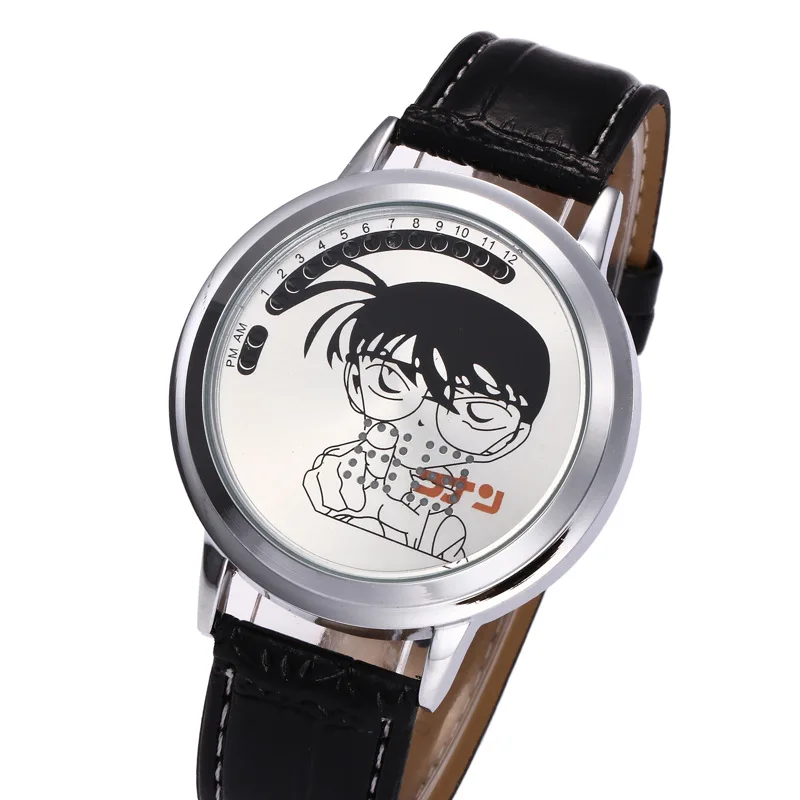

LED Touch Screen Watch LED Anime Creative Fashion Students Detective Conan Touch Watch Students Cool