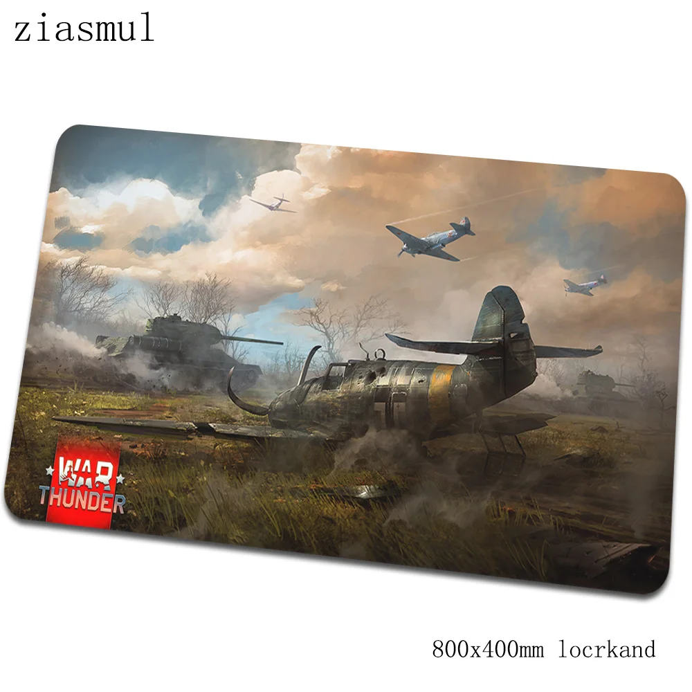 War thunder коврик для мыши 80x40 см аниме компьютерная мышь игровой мат геймпад пк Новое поступление игровой коврик для мыши офисный коврик для мыши - Цвет: Size 800x400x2mm