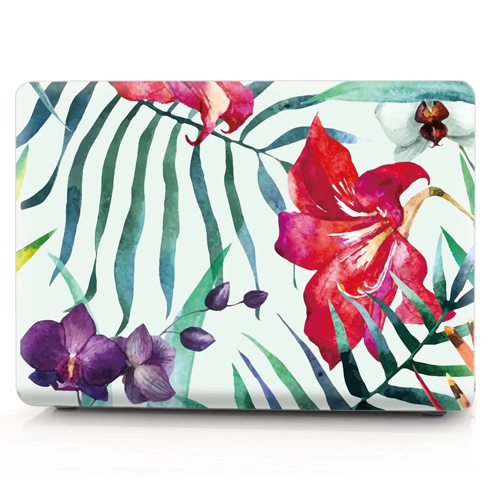 Charming Hard Laptop Cover Fasion PVC Shell Case For Apple Macbook Air Pro Retina 11 12 13.3 15 16 W.Touch Bar For Macbook A2337