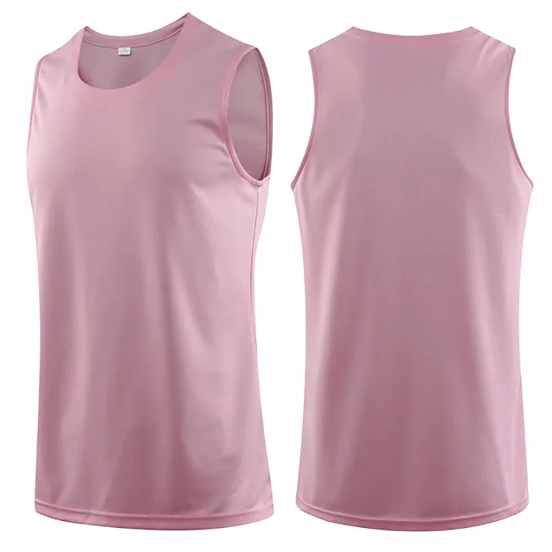 New Men Basketball Jersey Sportswear Male Basketball Vest sleeveless youth Training Shirt blank T shirts Printed
