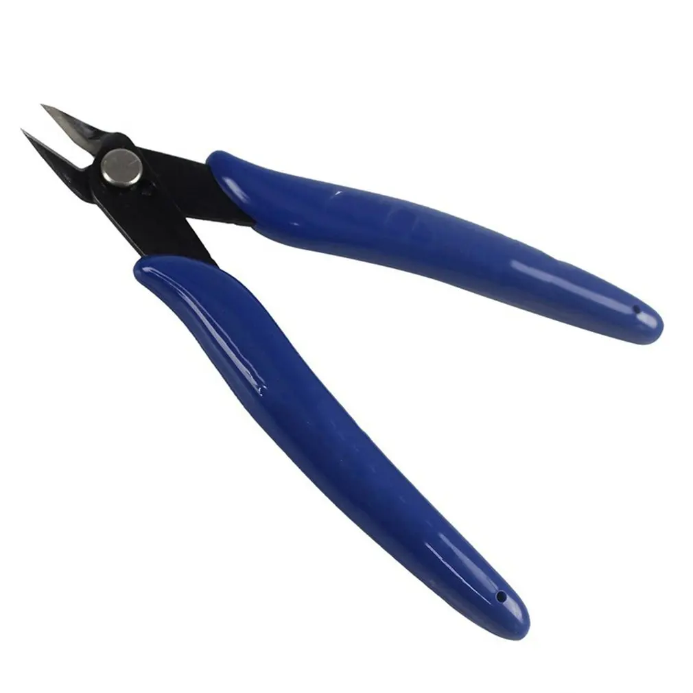 

Electrical Wire Cable Cutters Anti-slip Rubber Cutting Side Snips Flush Plier Nipper Mini Diagonal Pliers Hand Tools
