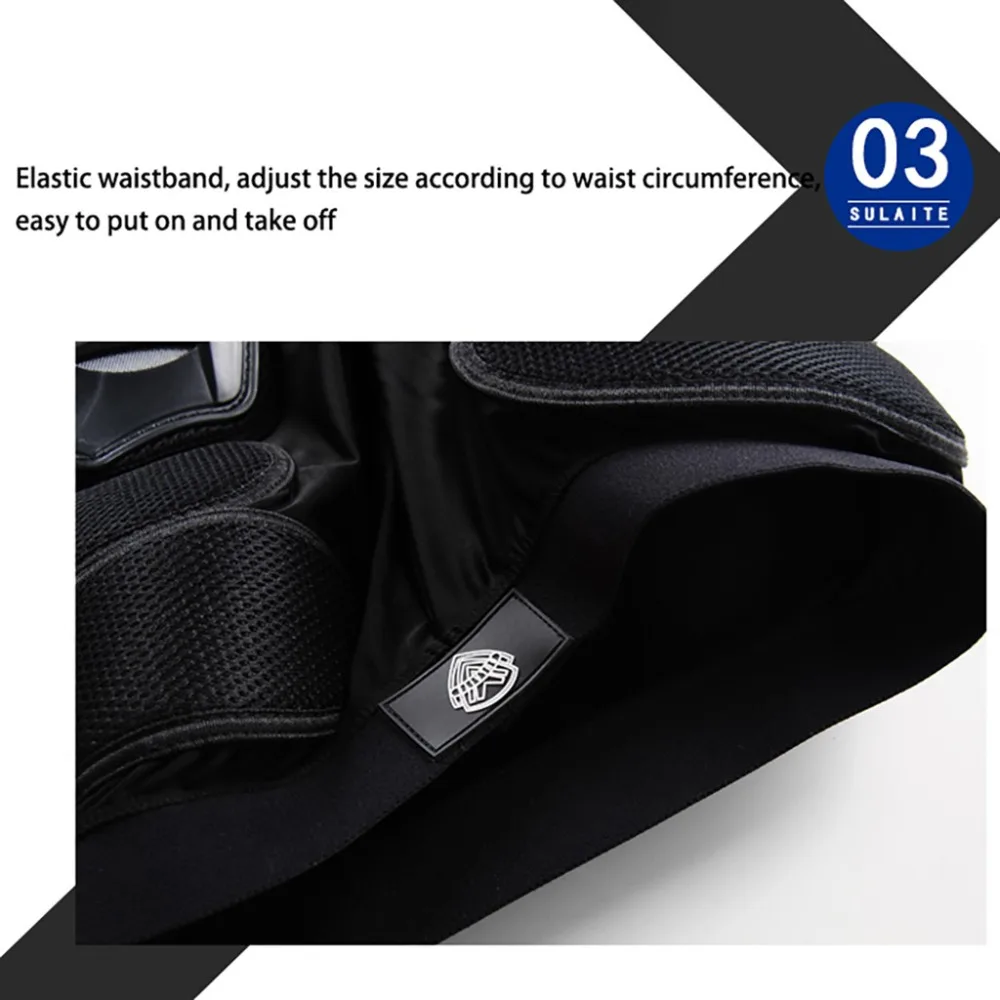 Motorbike Protective Pants Body Shorts Gear for Motorcycle Motocross Racing Ski #4O10 (9)