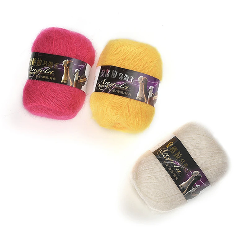 40 шт. мохеровая шерстяная пряжа для вязания крючком trapillo para tejer laine a tricoter vente en gros