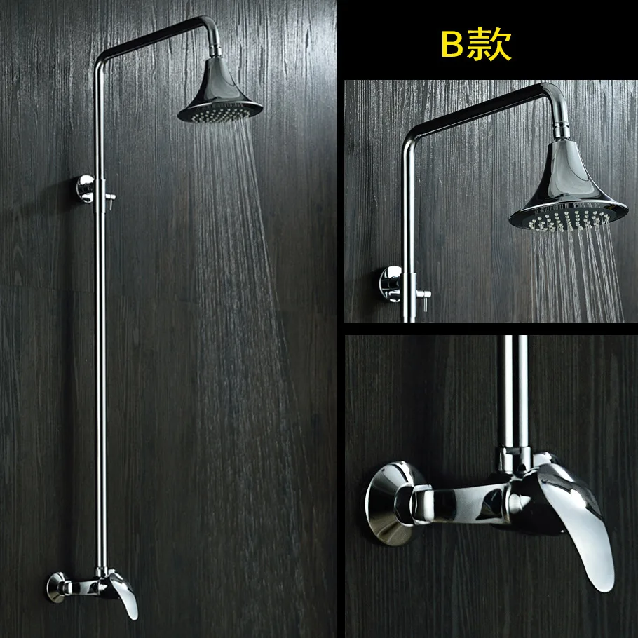 

Public Bath Center Only Shower Head Set Rain Surface Mounted Big Shower Special Section LM1002