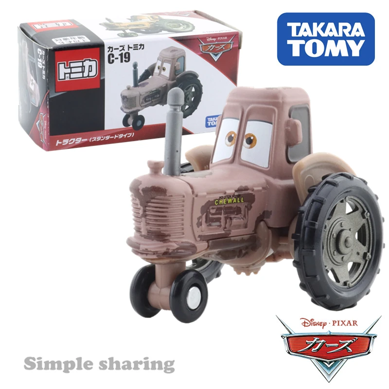 Tomica Takara Tomy Disney PIXAR CARS Mini C-23 Diecast Tractor Standard Type