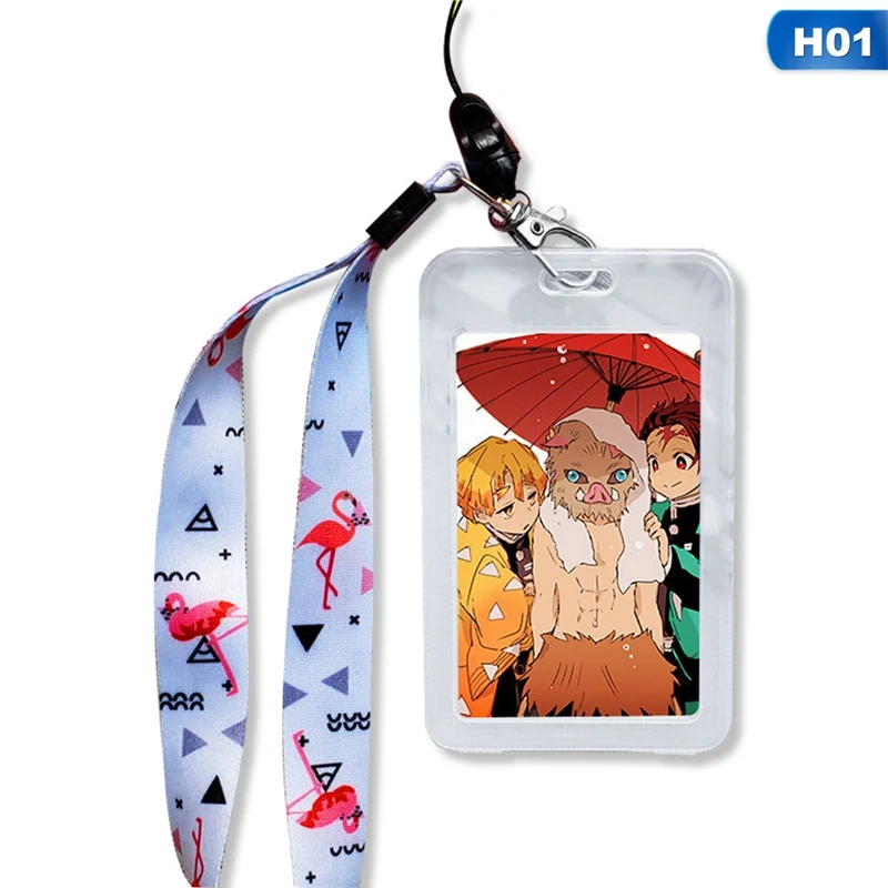 1 шт. аниме Demon Slayer Kimetsu Ghost Blade периферийные карты набор периферийных продуктов студенческий держатель для карт автобус держатель для карт