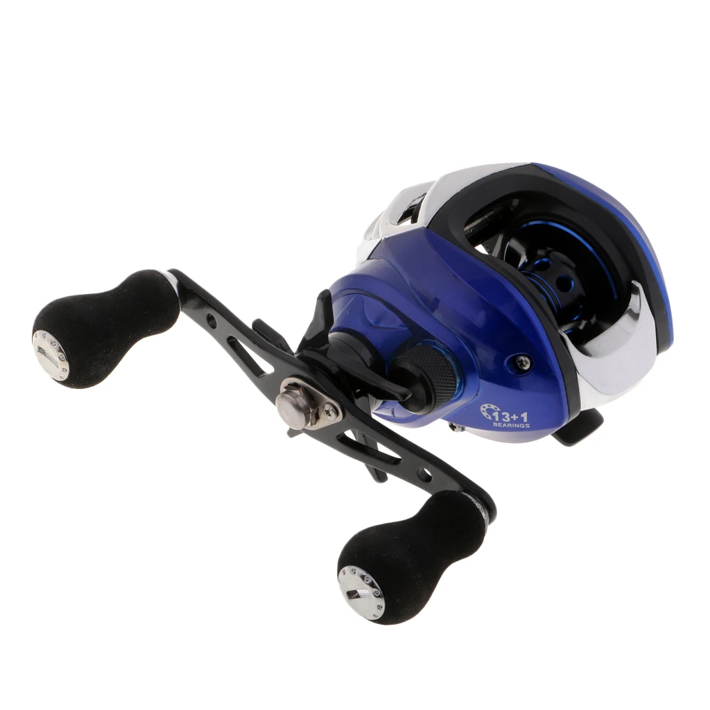 13+ 1 шарикоподшипники высокоскоростная Сверхлегкая катушка для рыбалки Катушка левая правая рука
