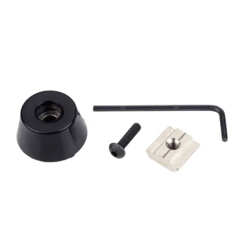 

20 Set 3D Printer Parts Anti-Vibration Shockproof Landing Foot Square Nut Screws Durable with Wrench