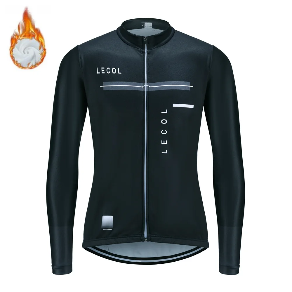 2020 LECOL Велоспорт Джерси Pro MTB Триатлон Одежда Ropa Ciclismo Maillot теплые велосипедные топы мужские с длинным рукавом