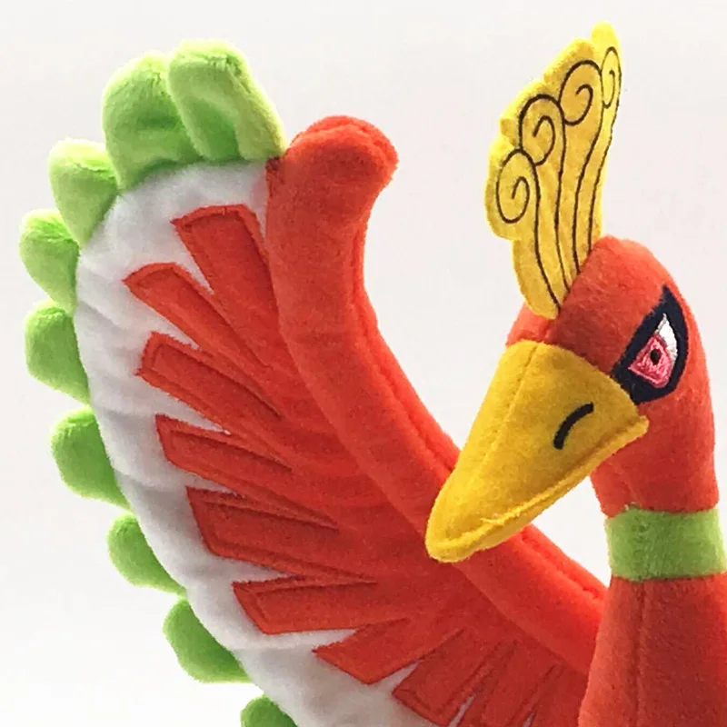 25 см Peluche Ho-oh мягкие животные плюшевые игрушка для птиц