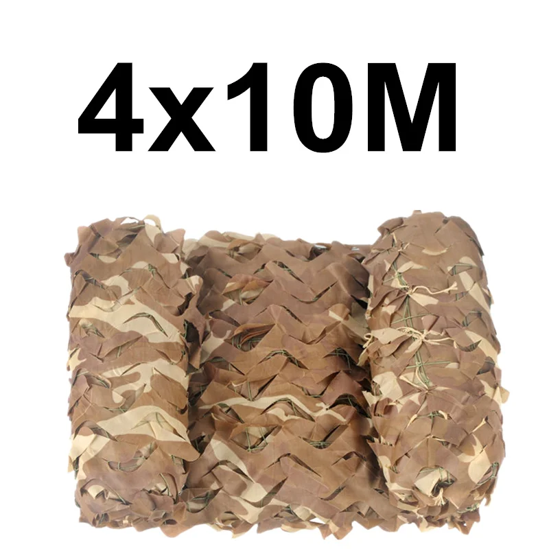 4x10M WELEAD пустыни усиленный камуфляжная сетка военный, песочный бежевый сад затенение беседки большого Размеры 3x7 м 5x5 м 4x6 м, 4x8 м 4x9M 3x8M 3x9 - Цвет: 4x10M