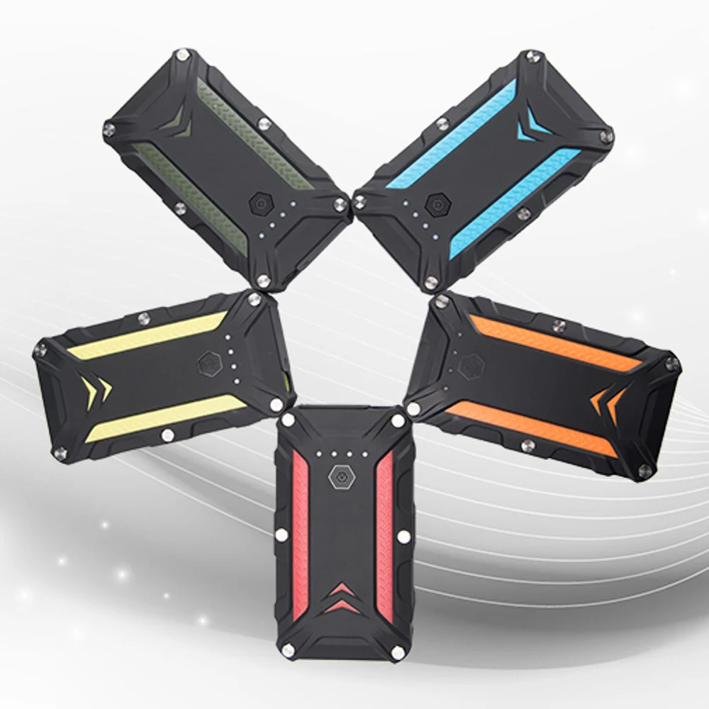 12V 13800mAh 800A портативный автомобильный пусковой стартер аварийный усилитель аккумулятора водонепроницаемый с QC3.0 светодиодный фонарик, зарядное устройство