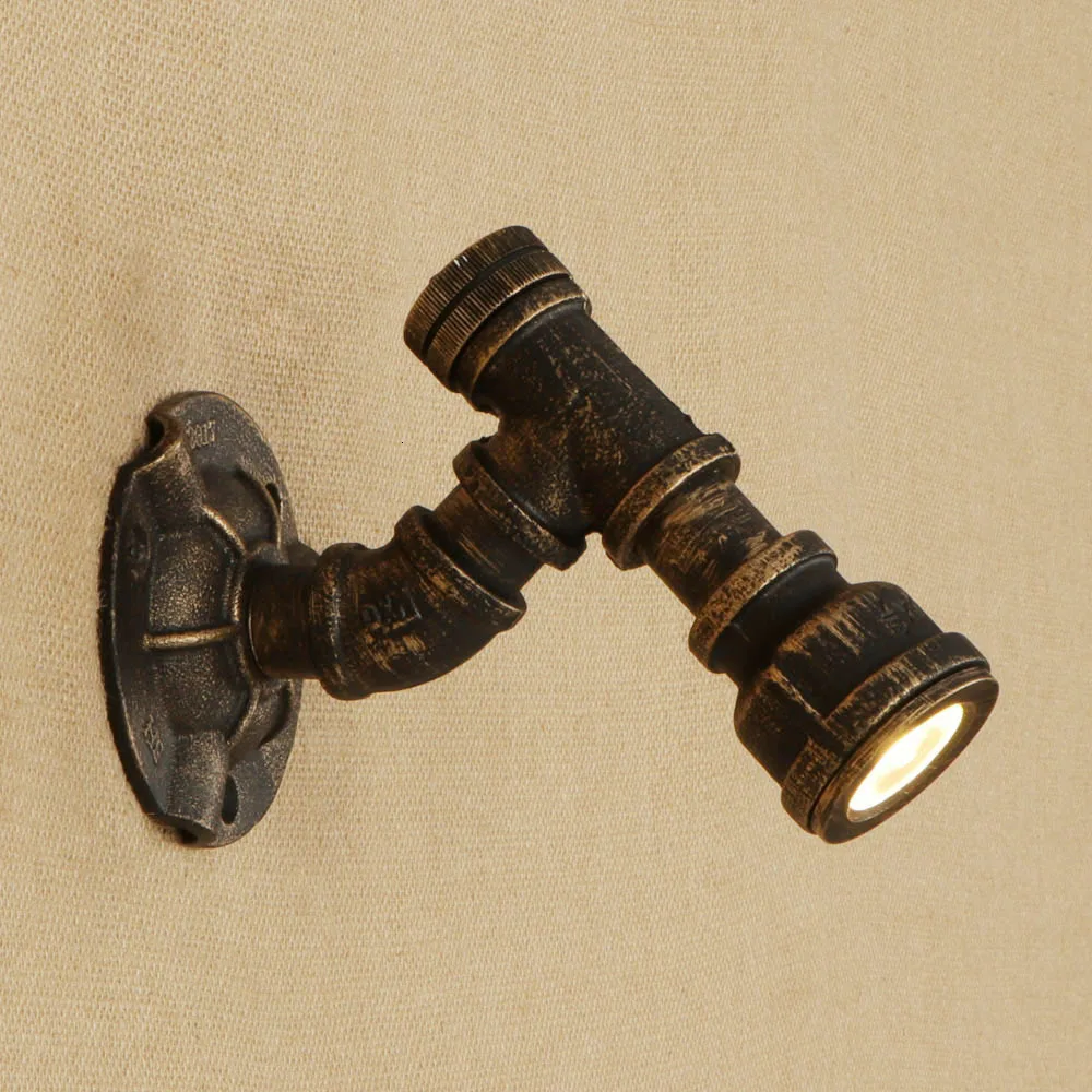Паровой панк чердак Промышленные Ретро Настенные светильники Светодиодный