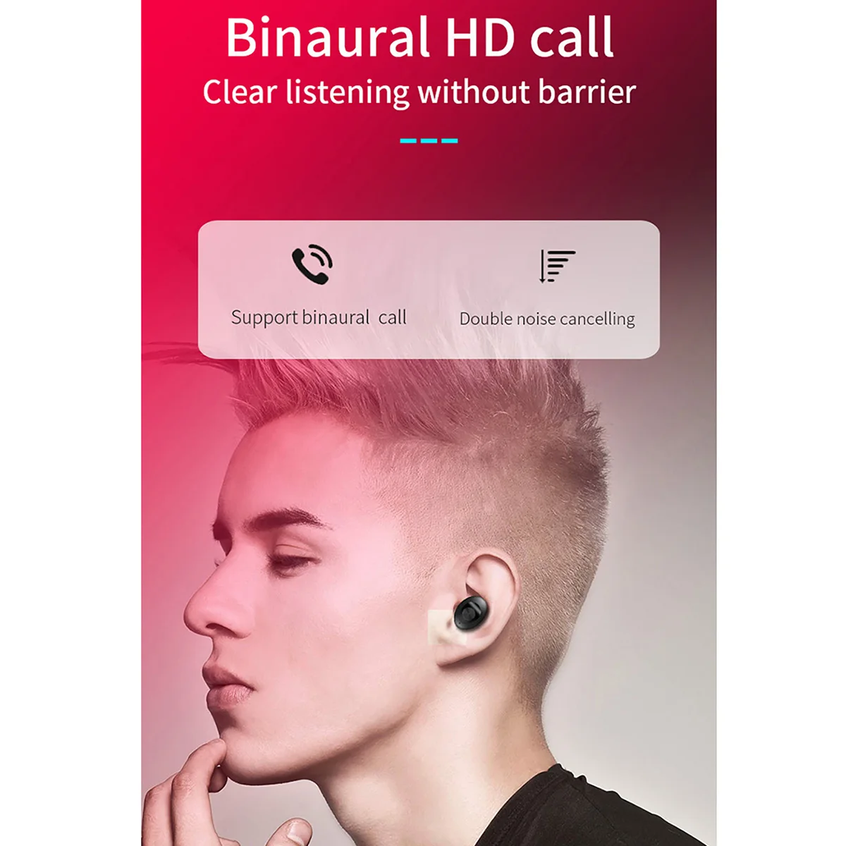 Беспроводные наушники Bluetooth V5.0, TWS наушники для телефона, стерео игровая гарнитура, свободные руки, спортивные наушники для Xiaomi Meizu IPhone