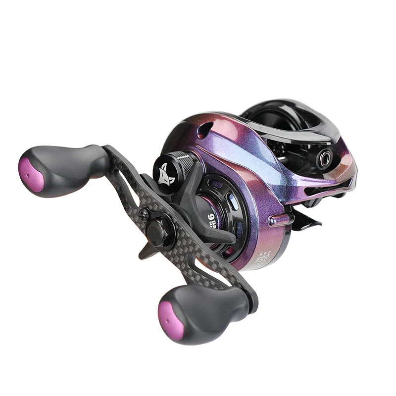 TSURINOYA Baitcasting Reel SPIRIT FOX-150 8+1BB Max drag power 6kg Bait Casting Fishing Reel Moulinet Magetic Brake System