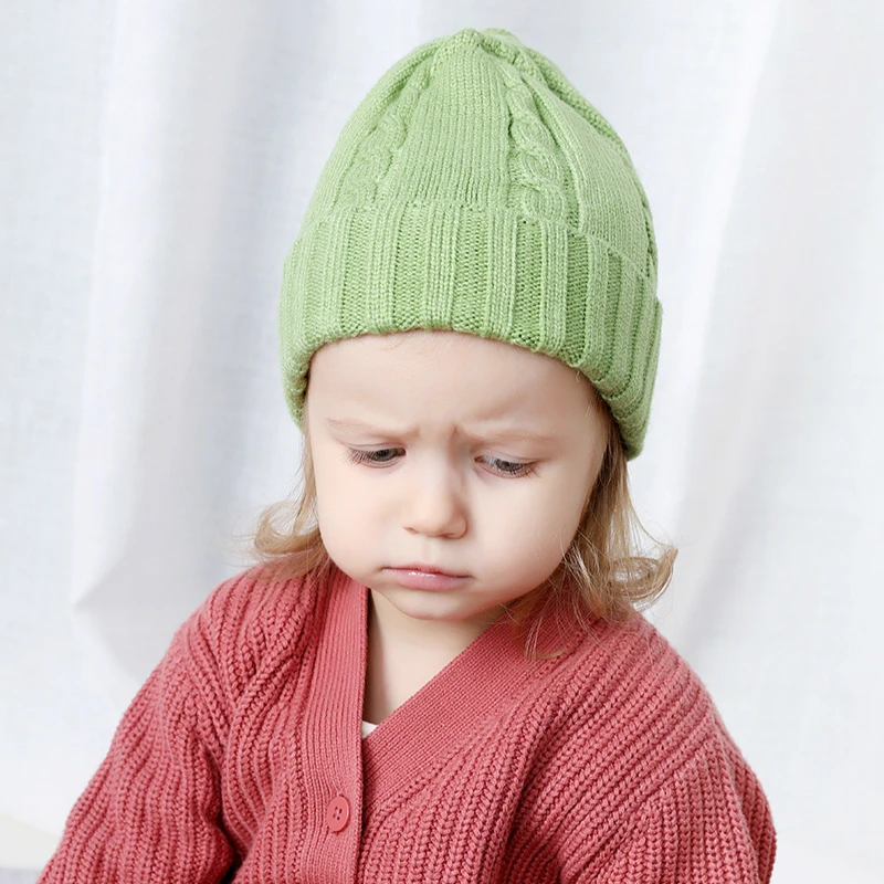 Newborn Photography Props Baby Hat Girl Boy Baby Infant Winter Warm Hat Sweet Kids Fleece Ear Flap Knit Crochet Beanie Cap