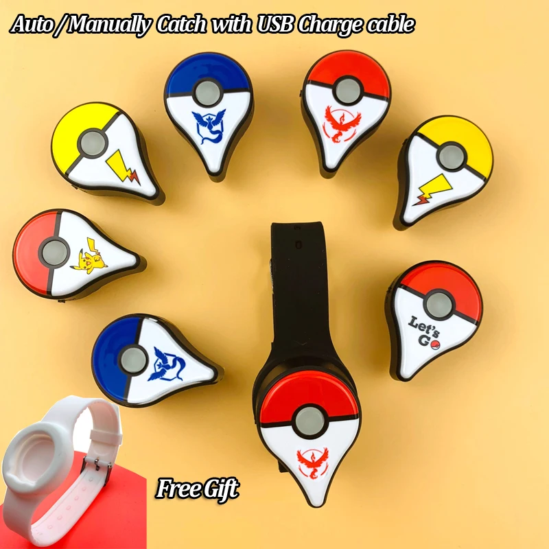 1 шт. 2 шт. для nintendo Pokemon GO Plus Bluetooth Интерактивная фигурка pokemongo plus APP игрушки IOS/Android с USB