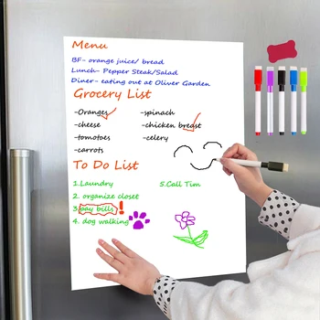 

A3 Magnetic Dry Erase Whiteboard Presentation Board School Drawing White Boards Office Writing Board Fridge Magnet Recoard Board