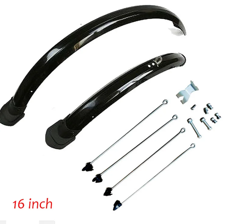 16 V brake 14, 16, 20, 26, 27,5, 29 дюймов, 700C, велосипедное крыло, складное, велосипедное крыло, MTB, крыло, крылья для горной дороги, велосипеда, переднее, заднее, брызговик - Цвет: 16 V brake