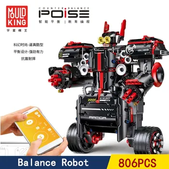 

In Stock Mould King Technology Series Intelligent Balance Robot Educational Programming Building Block Toy 13028 13027 31313
