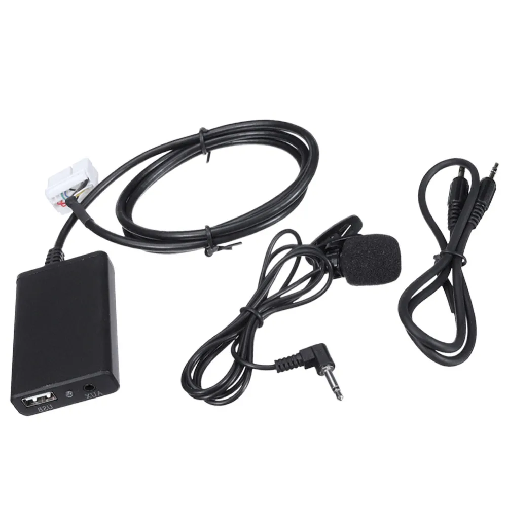 Автомобильный Bluetooth музыкальный Hands-Free интерфейс AUX адаптер для Honda Accord Civic CRV