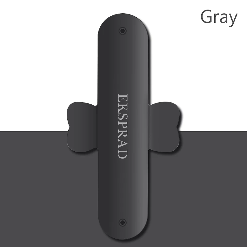 Держатель u-подставка для мобильного телефона, мини-держатель, универсальный чехол для телефона, силиконовая подставка для iPhone 6, 7, 8 Plus, samsung, huawei, Xiaomi - Цвет: Gray