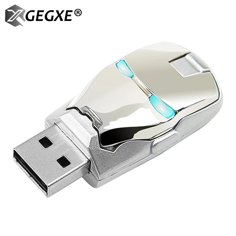 USB Flash Drive Metal Pen Drive 4GB 8GB 16GB 32GB USB2.0 Pendrive Avengers USB Stick Laptop