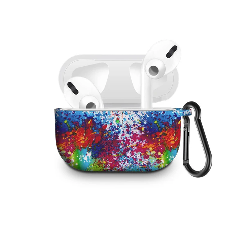 Симпатичный и приятный силиконовый чехол с принтом для Apple Airpods Pro противоударный чехол для Apple Air pods 3 Pro correa для Airpods Pro 3 Чехол