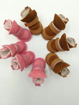 

Pet Dog Puppy Cat Shoes Slippers Non-Slip Socks Pet Cute Indoor for Small Dogs Cats Snow Boots Socks pet supplies